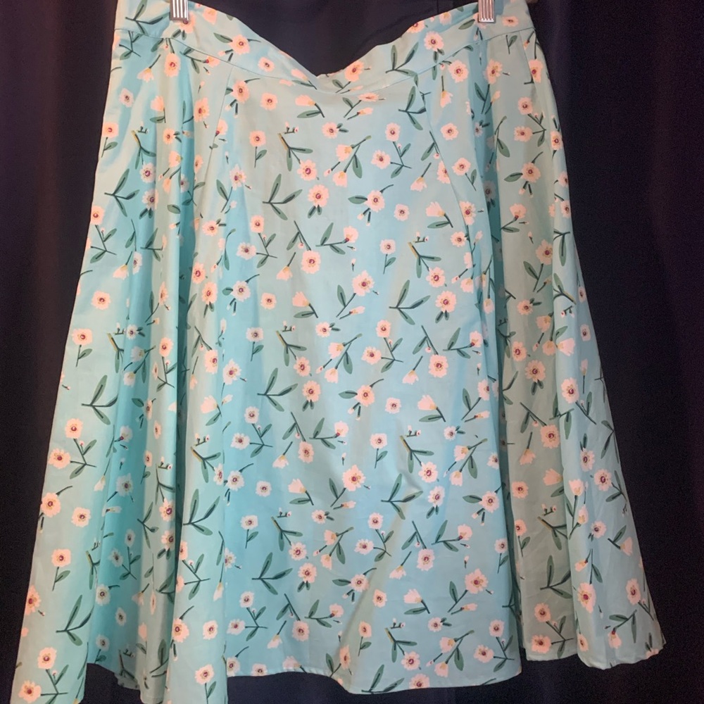 Vintage inspired circle skirt